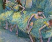 埃德加 德加 : Ballet Dancers in the Wings